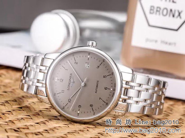 LONGINES浪琴 經典大三針 全自動機械 精品男士腕表 WSS0858